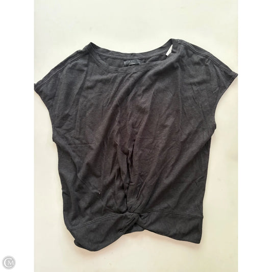 Athletic Top Short Sleeve By Prana In Black, Size: S