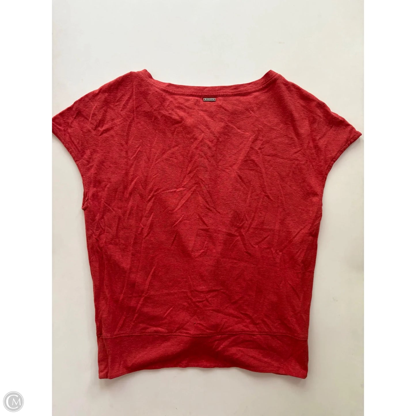 Athletic Top Short Sleeve By Prana In Orange, Size: S