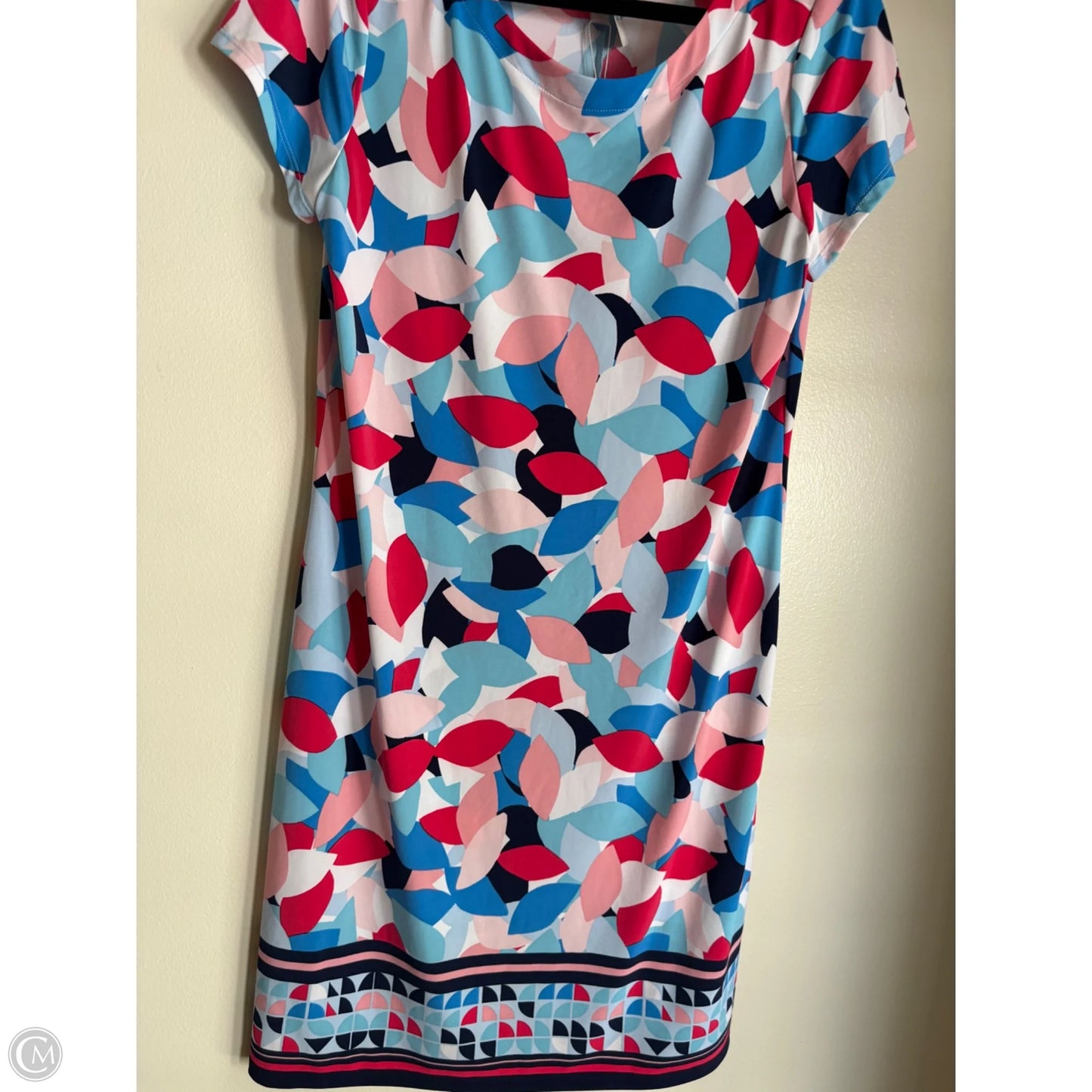 Dress Casual Midi By cappagallo In Multi-colored, Size: M