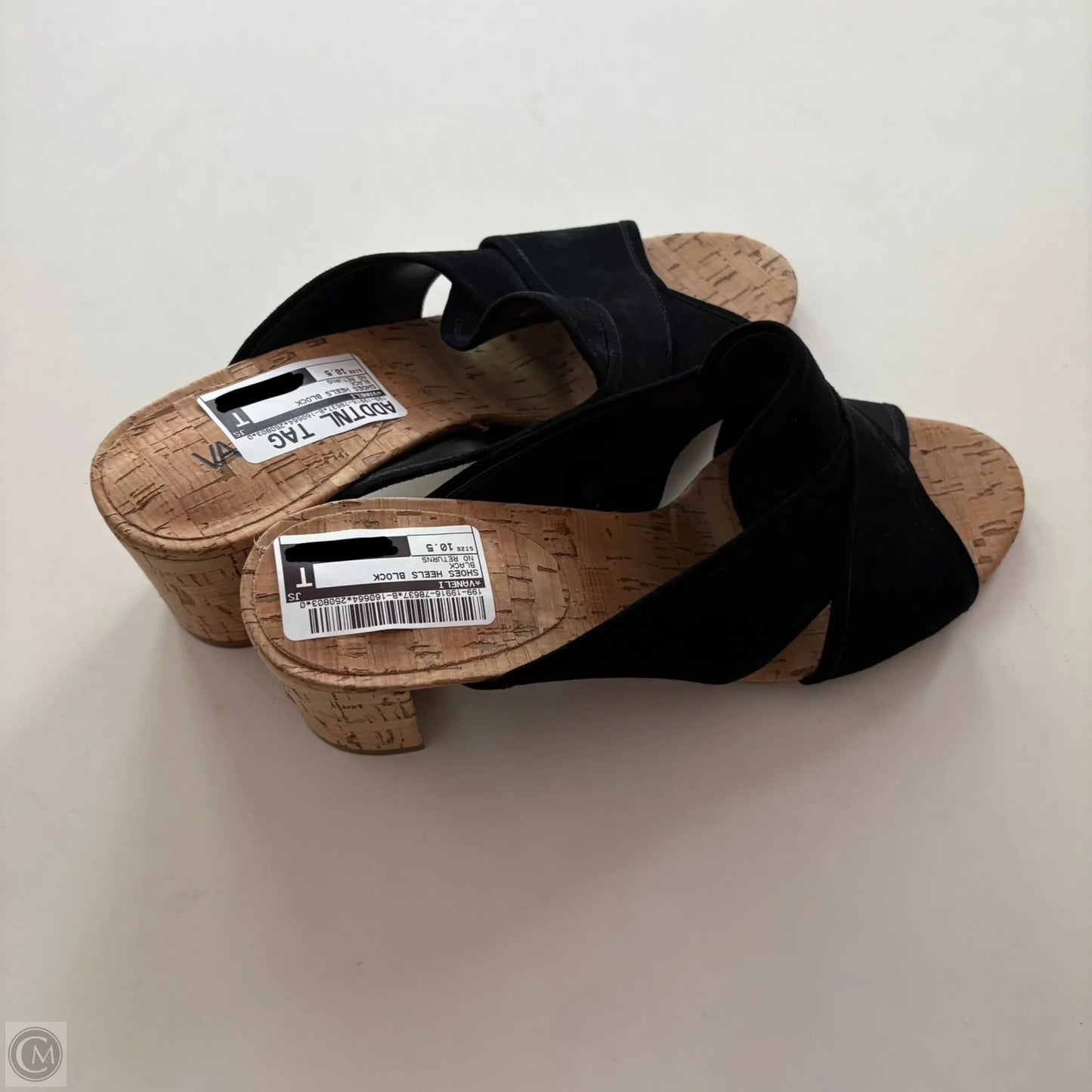Shoes Heels Block By Vaneli In Black, Size: 10.5