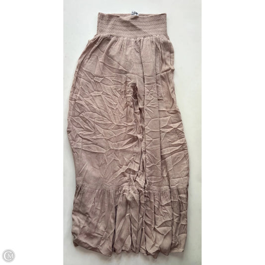 Wide Leg Pants By Mustard Seed In Tan, Size: S