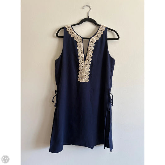 Dress Designer By Lilly Pulitzer In Blue, Size: 12