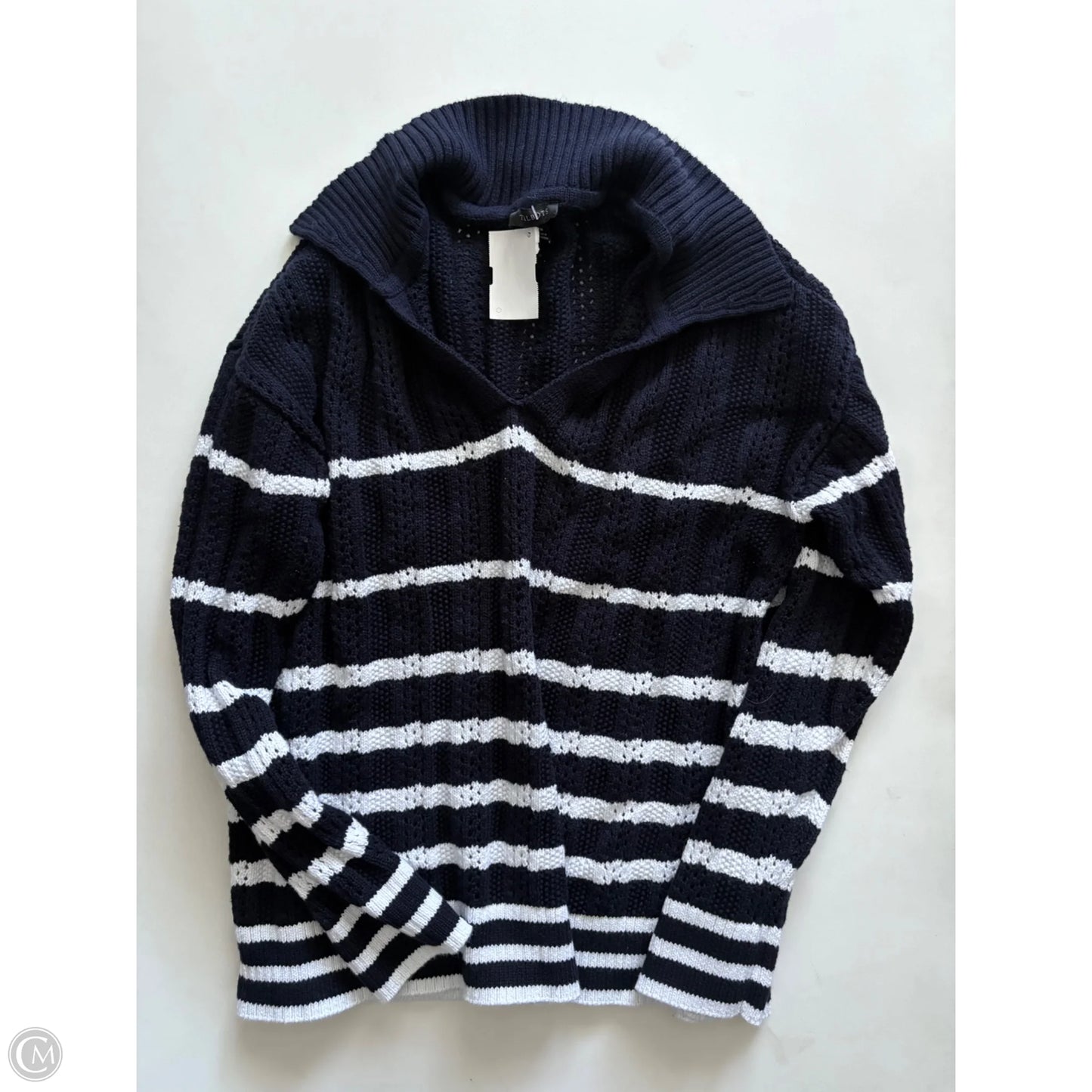 Sweater By Talbots In Blue, Size: M