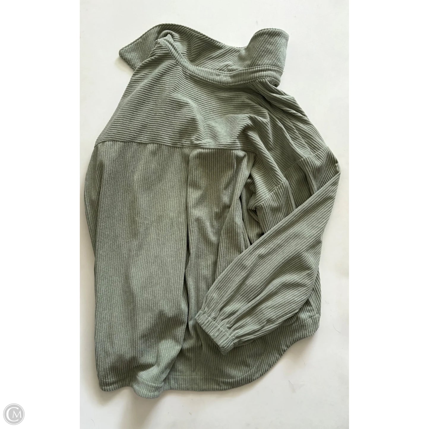 Jacket Moto By ott In Green, Size: M