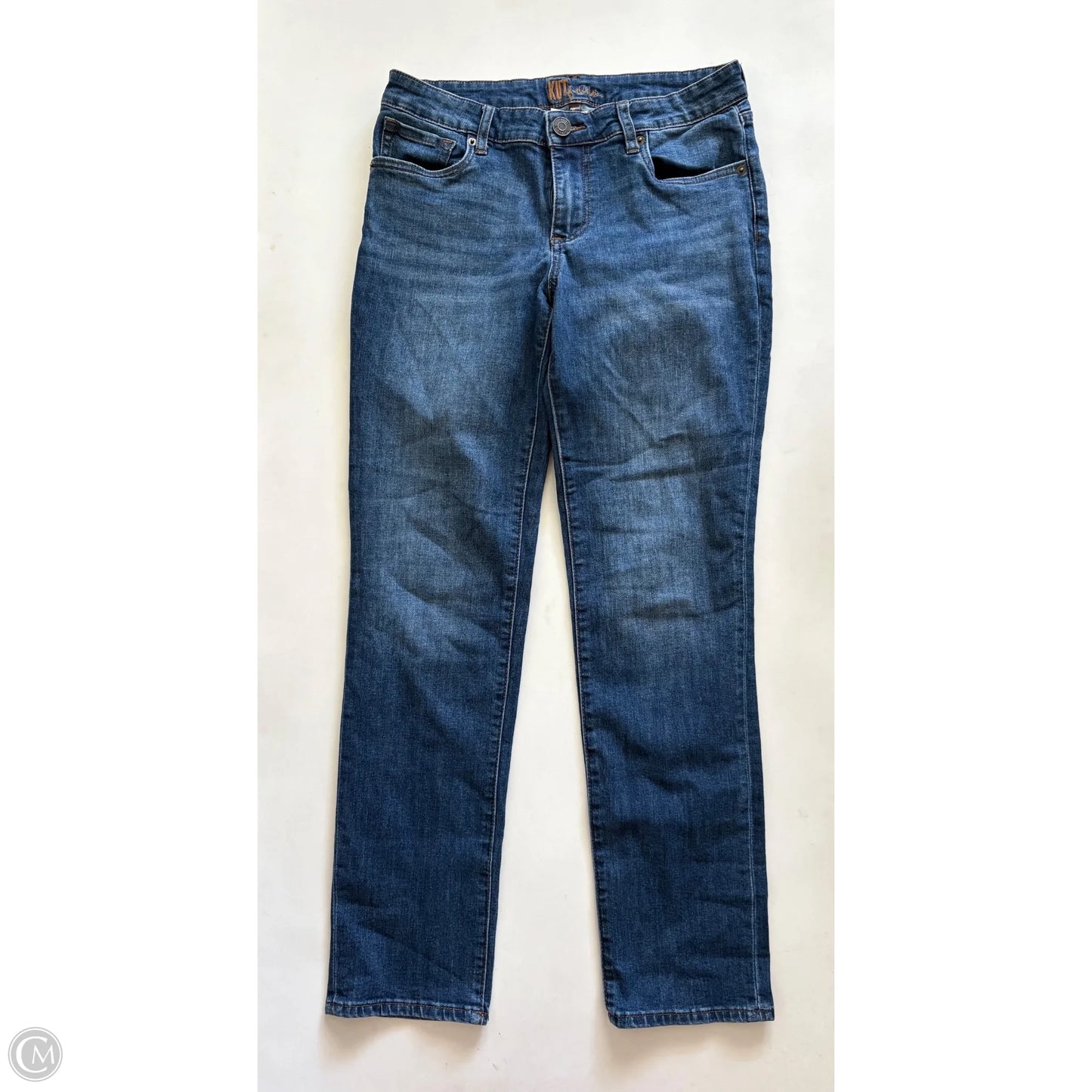 Jeans Straight By Kut In Blue, Size: 6