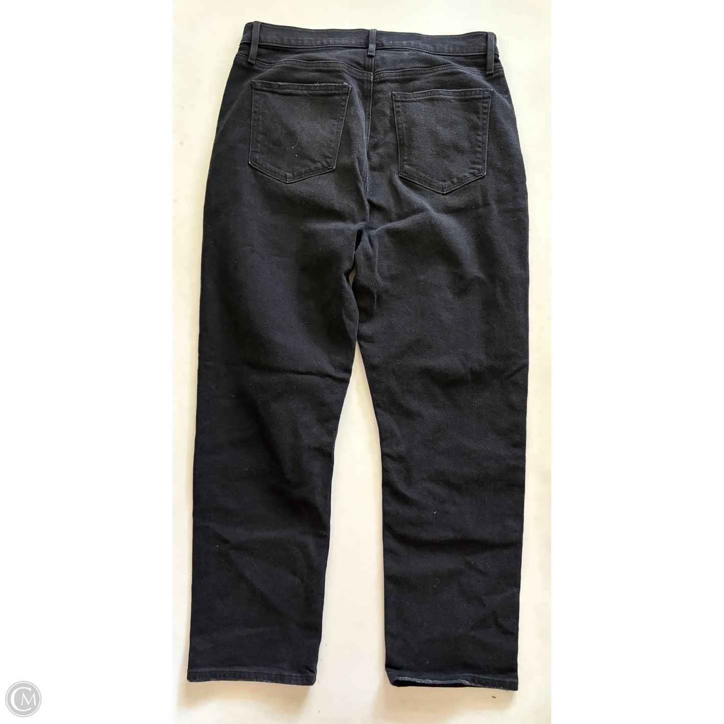 Jeans Straight By Loft In Grey, Size: 12