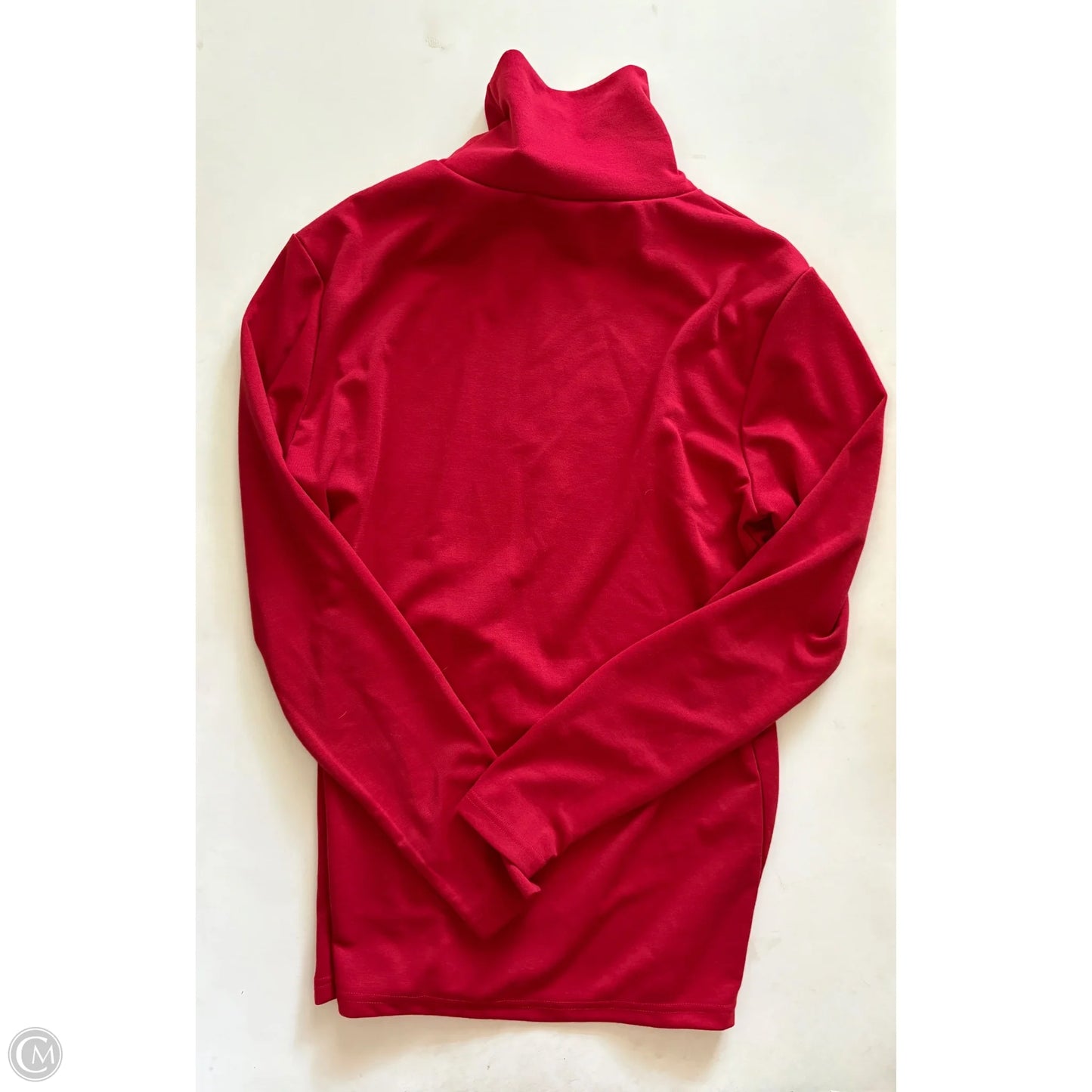 Blouse Long Sleeve By coofandy In Red, Size: M