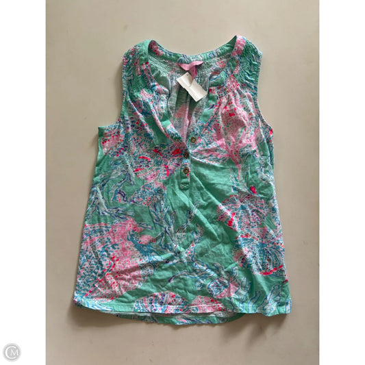 Tank Top Designer By Lilly Pulitzer In Multi-colored, Size: Xs