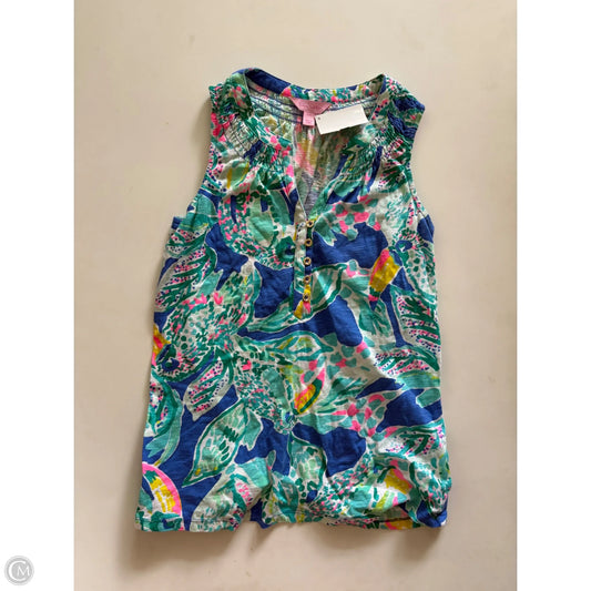 Tank Top Designer By Lilly Pulitzer In Multi-colored, Size: Xxs