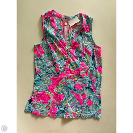 Tank Top Designer By Lilly Pulitzer In Multi-colored, Size: Xs