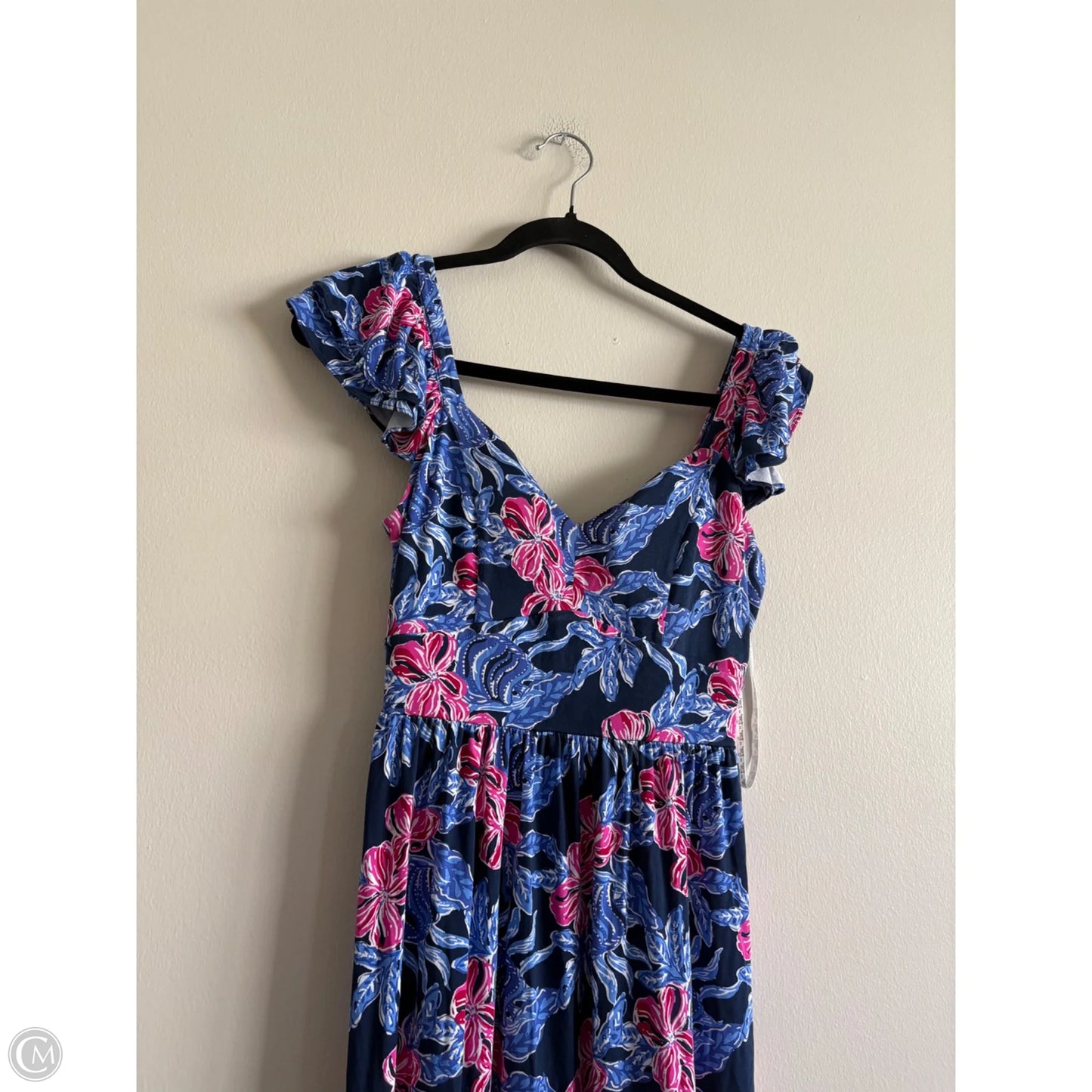 Dress Designer By Lilly Pulitzer In Floral Print, Size: S