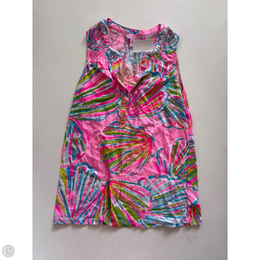 Tank Top Designer By Lilly Pulitzer In Multi-colored, Size: Xs