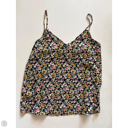 Tank Top By Loft In Floral Print, Size: S