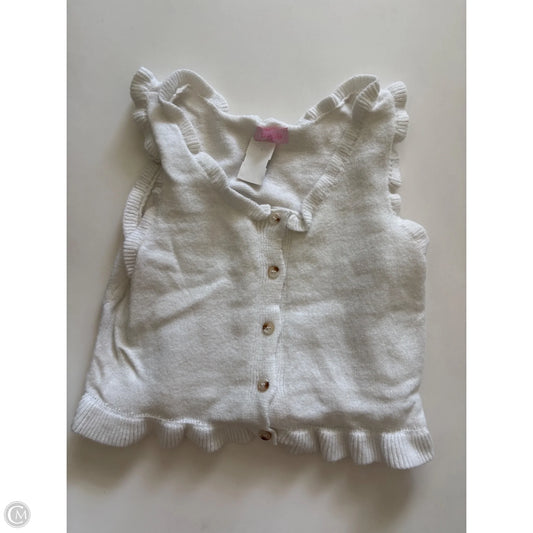 Tank Top By Pink Lily In White, Size: L