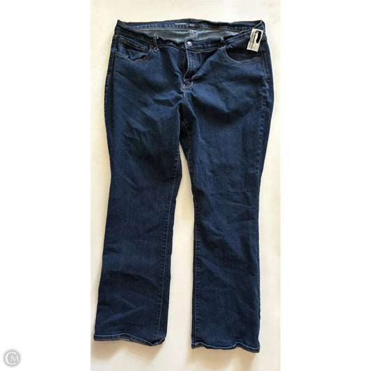 Jeans Straight By Old Navy In Blue, Size: 18