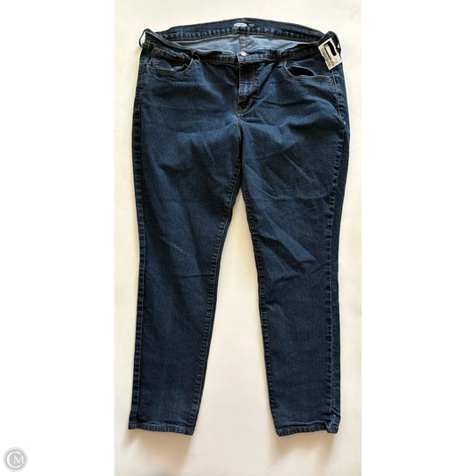 Jeans Straight By Old Navy In Blue, Size: 18