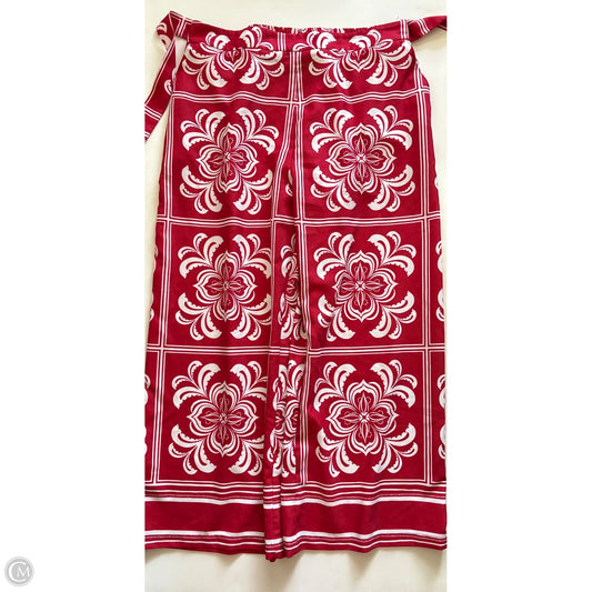 Pants Cropped By gemma + jane In Red, Size: Xl