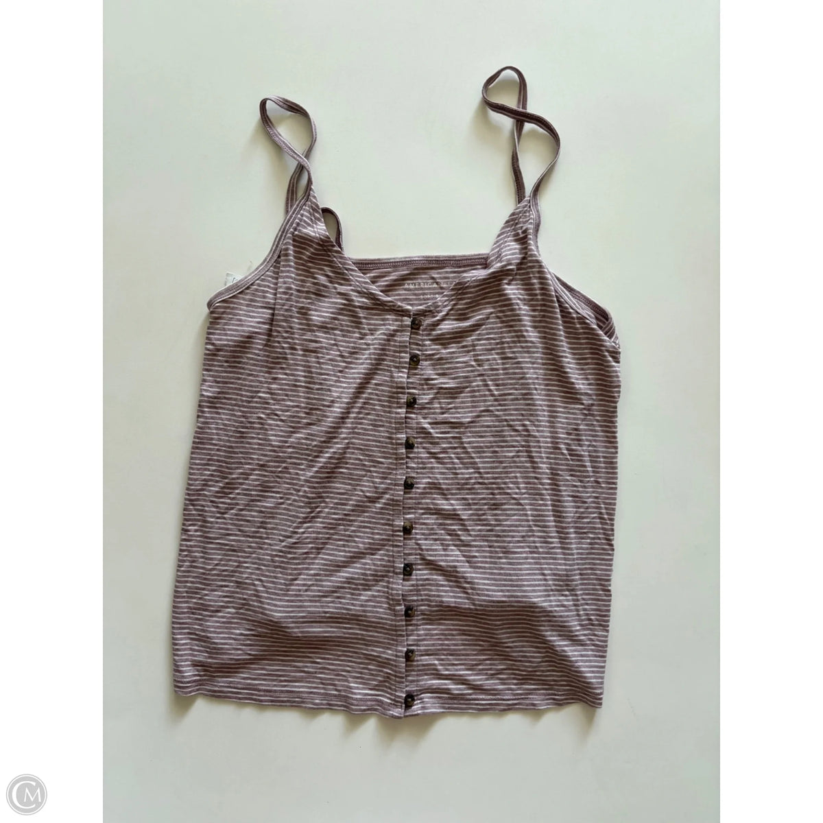 Tank Top By American Eagle In Striped Pattern, Size: M