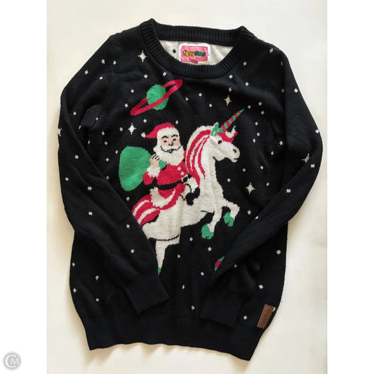 Sweater By tipsy elves In Black, Size: L