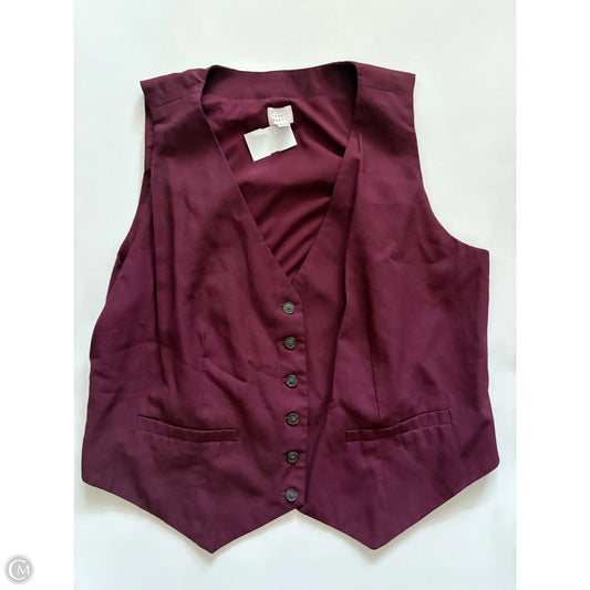 Vest Other By A New Day In Purple, Size: Xxl