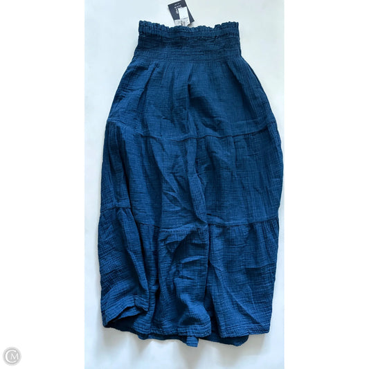 Skirt Midi By Gap In Blue, Size: S