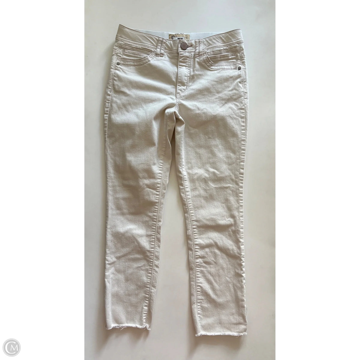 Jeans Boot Cut By Democracy In Cream, Size: 8
