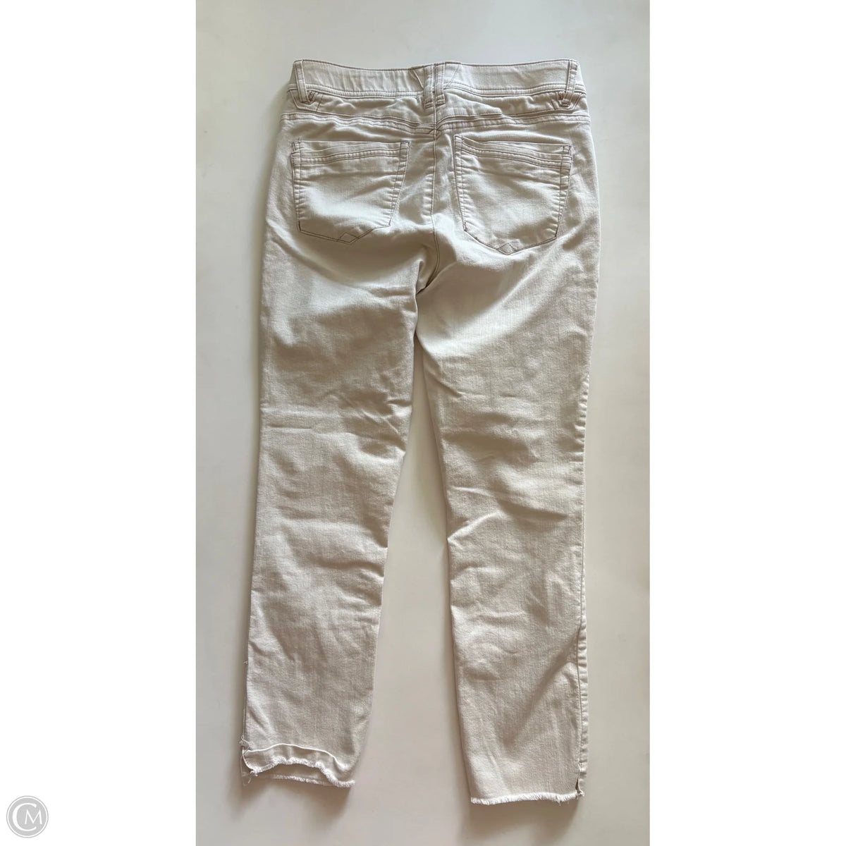 Jeans Boot Cut By Democracy In Cream, Size: 8
