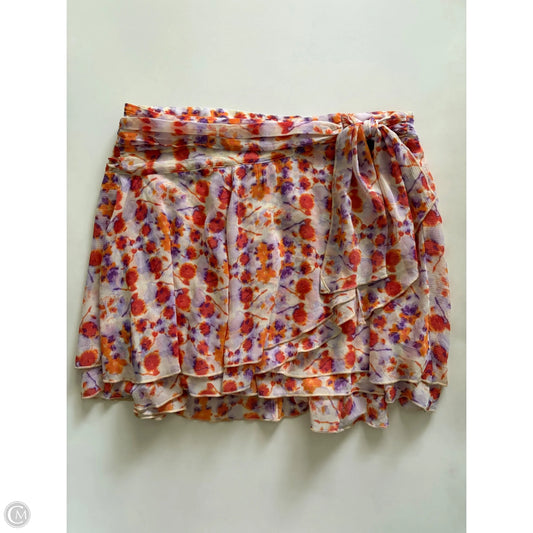 Skirt Mini & Short By Aerie In Floral Print, Size: L