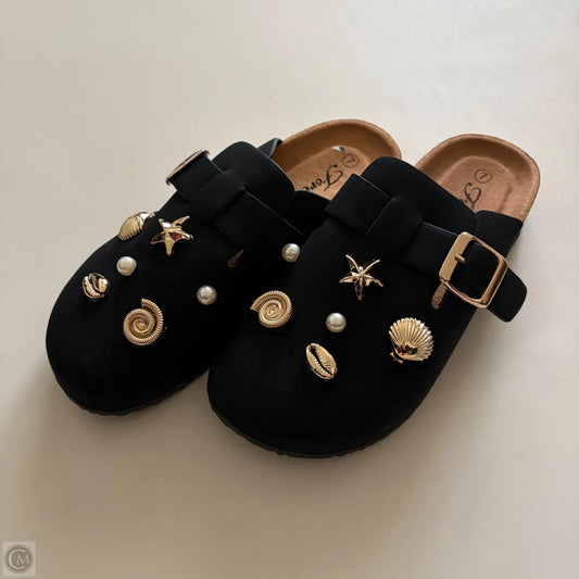 Shoes Flats By Forever In Black, Size: 7