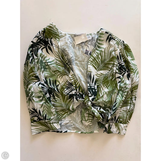 Top Long Sleeve By midnight sky In Green, Size: L