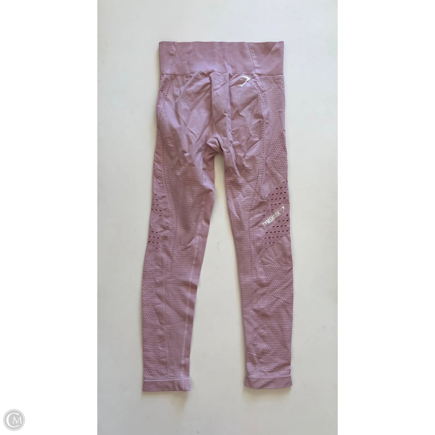 Athletic Leggings By Gym Shark In Pink, Size: M