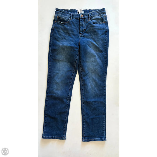 Jeans Straight By Nicole Miller In Blue, Size: 6