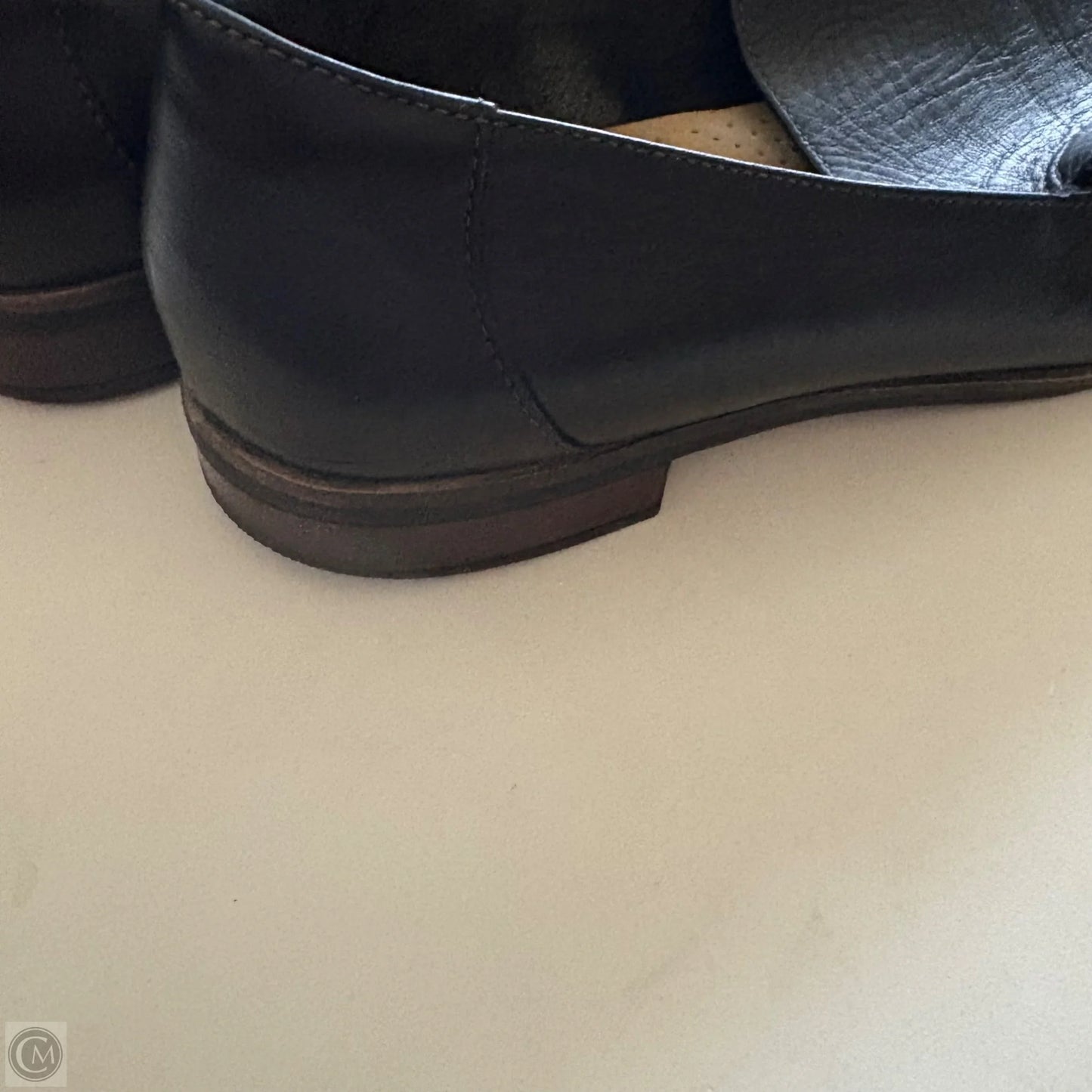 Shoes Flats By Clarks In Black, Size: 9