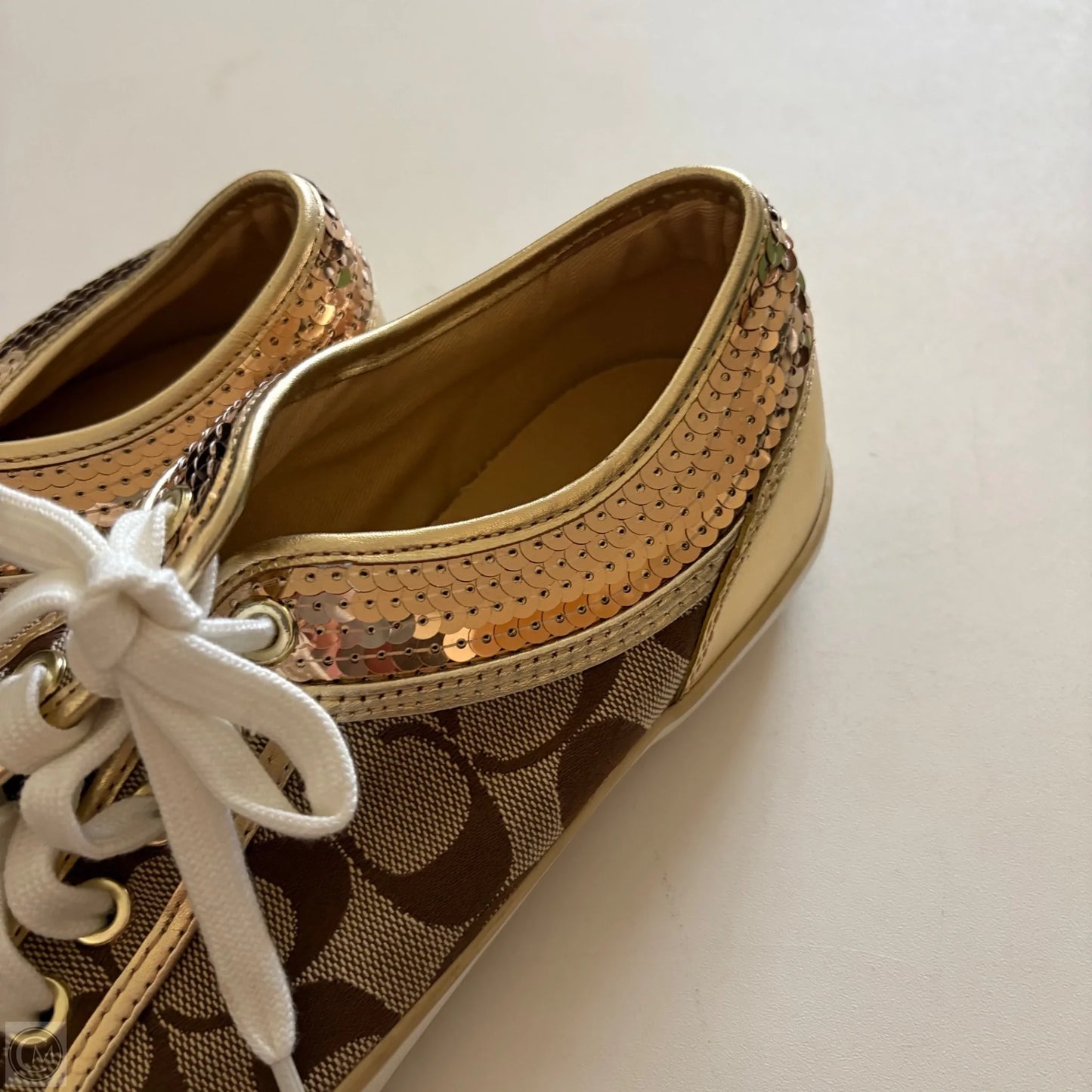 Shoes Designer By Coach In Brown, Size: 8