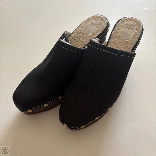 Shoes Heels Platform By Crown And Ivy In Black & Brown, Size: 8.5