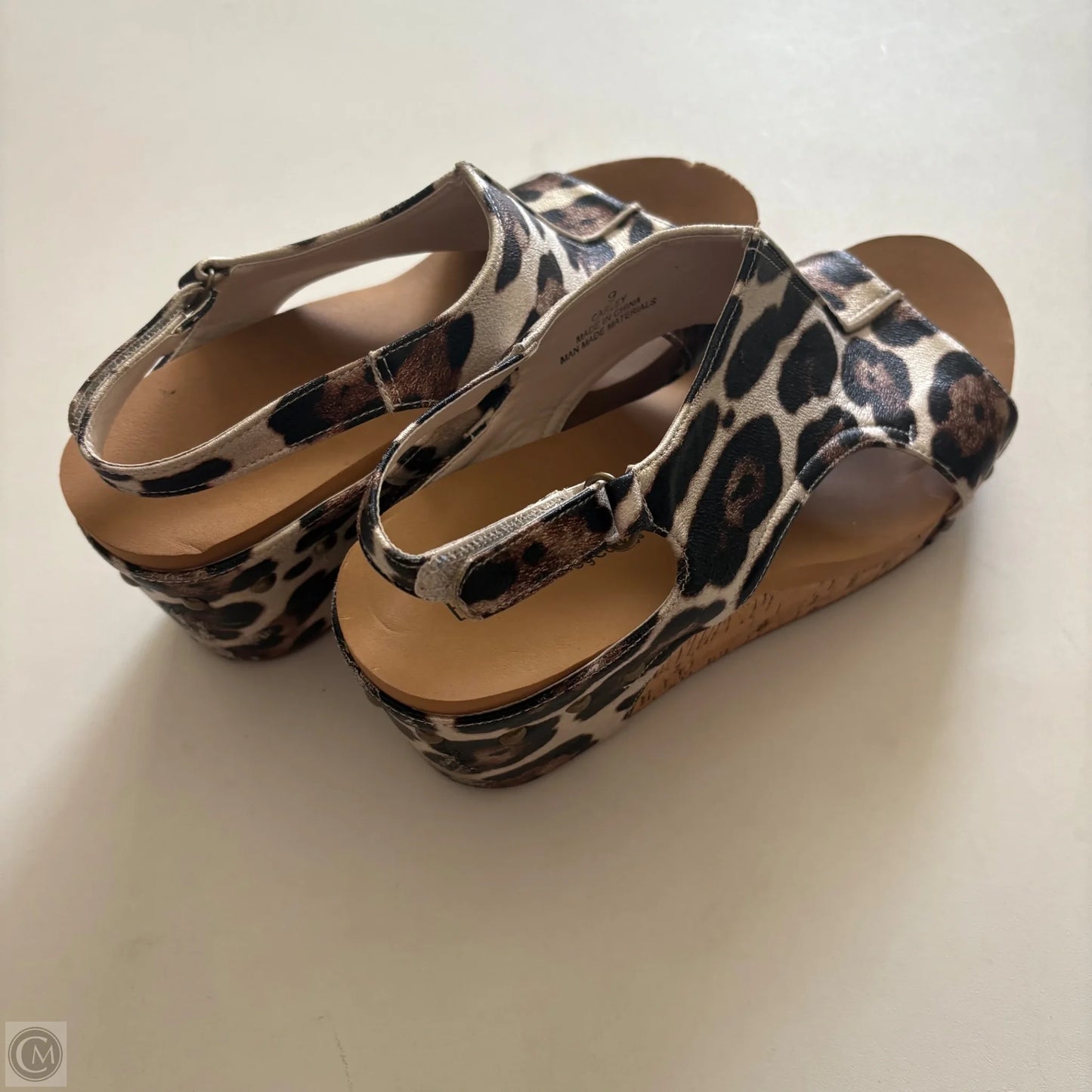 Shoes Heels Wedge By BOUTIQUE BY CORKYS In Animal Print, Size: 9