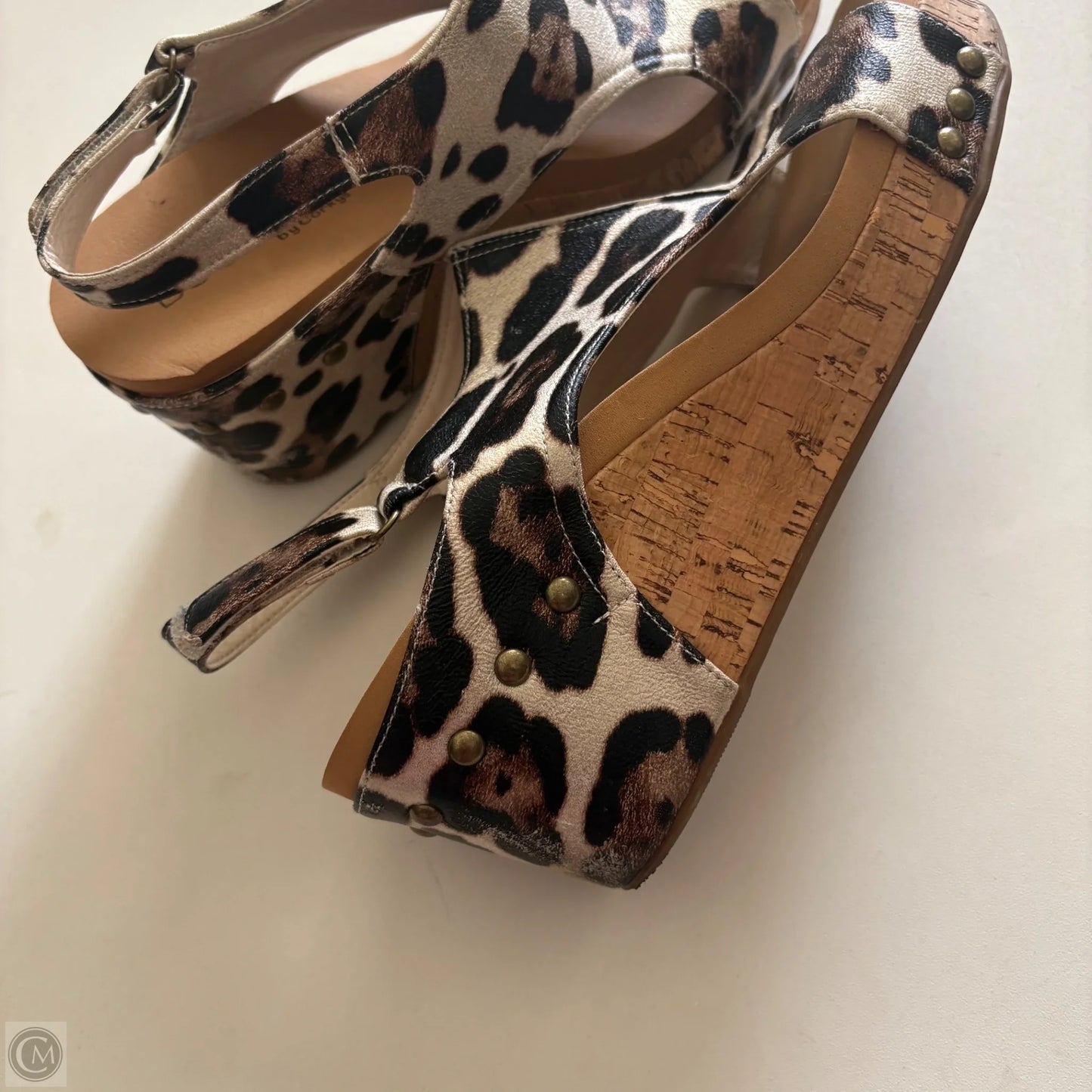 Shoes Heels Wedge By BOUTIQUE BY CORKYS In Animal Print, Size: 9
