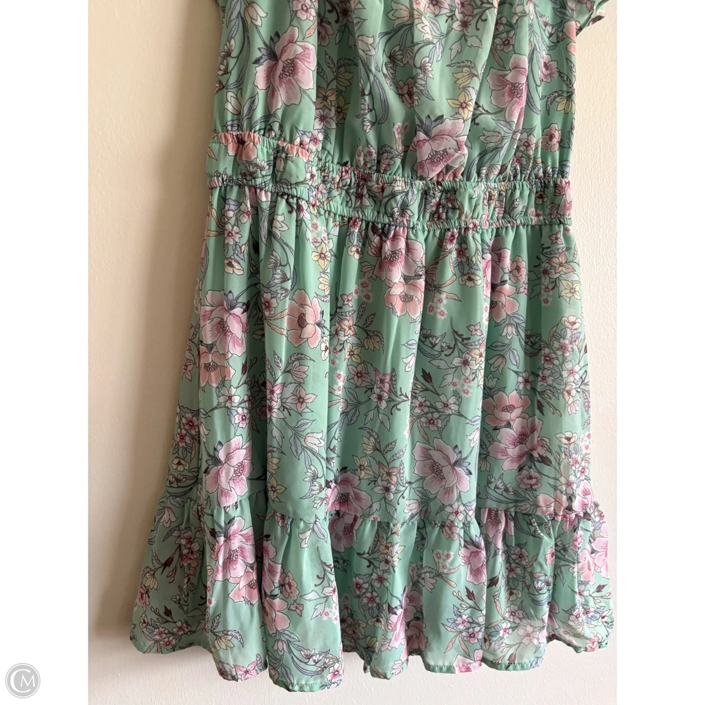 Dress Party Short By As U Wish In Floral Print, Size: Xl