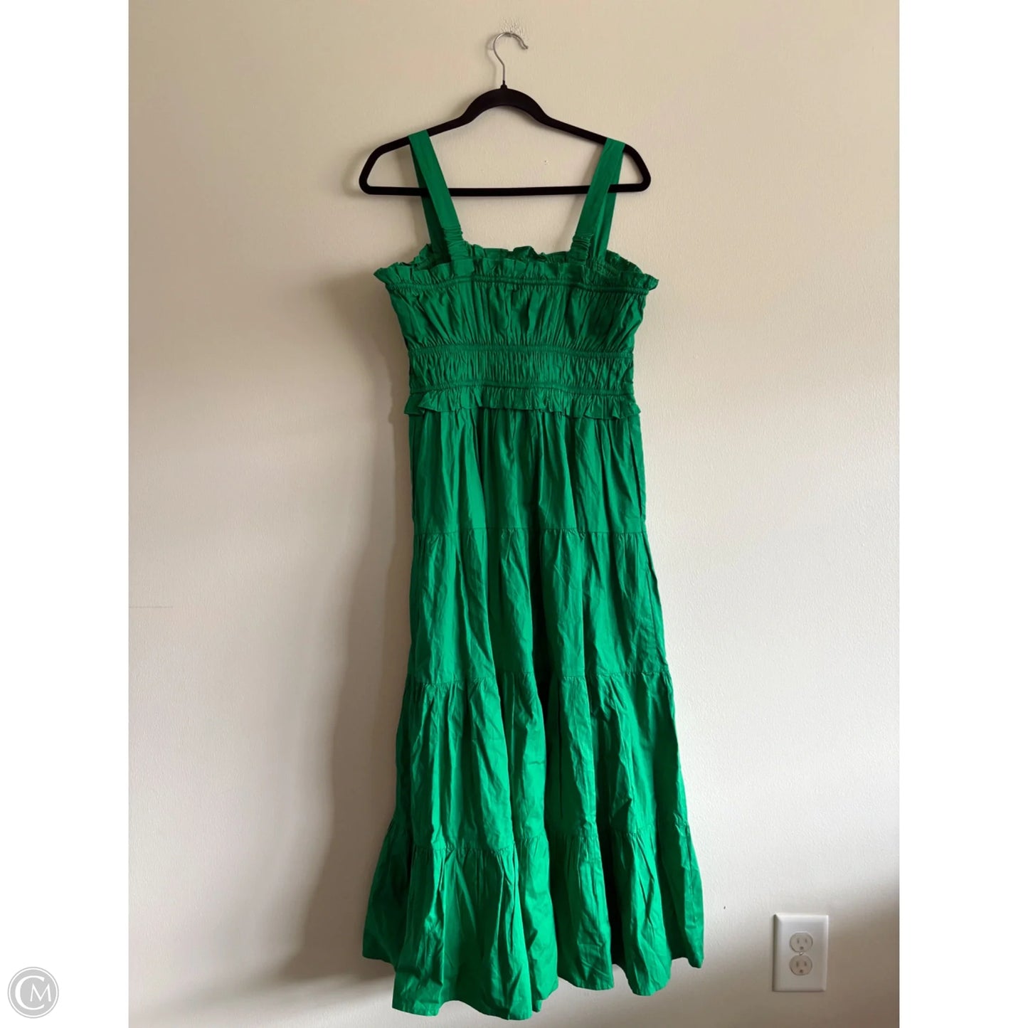 Dress Casual Maxi By Chelsea And Theodore In Green, Size: M