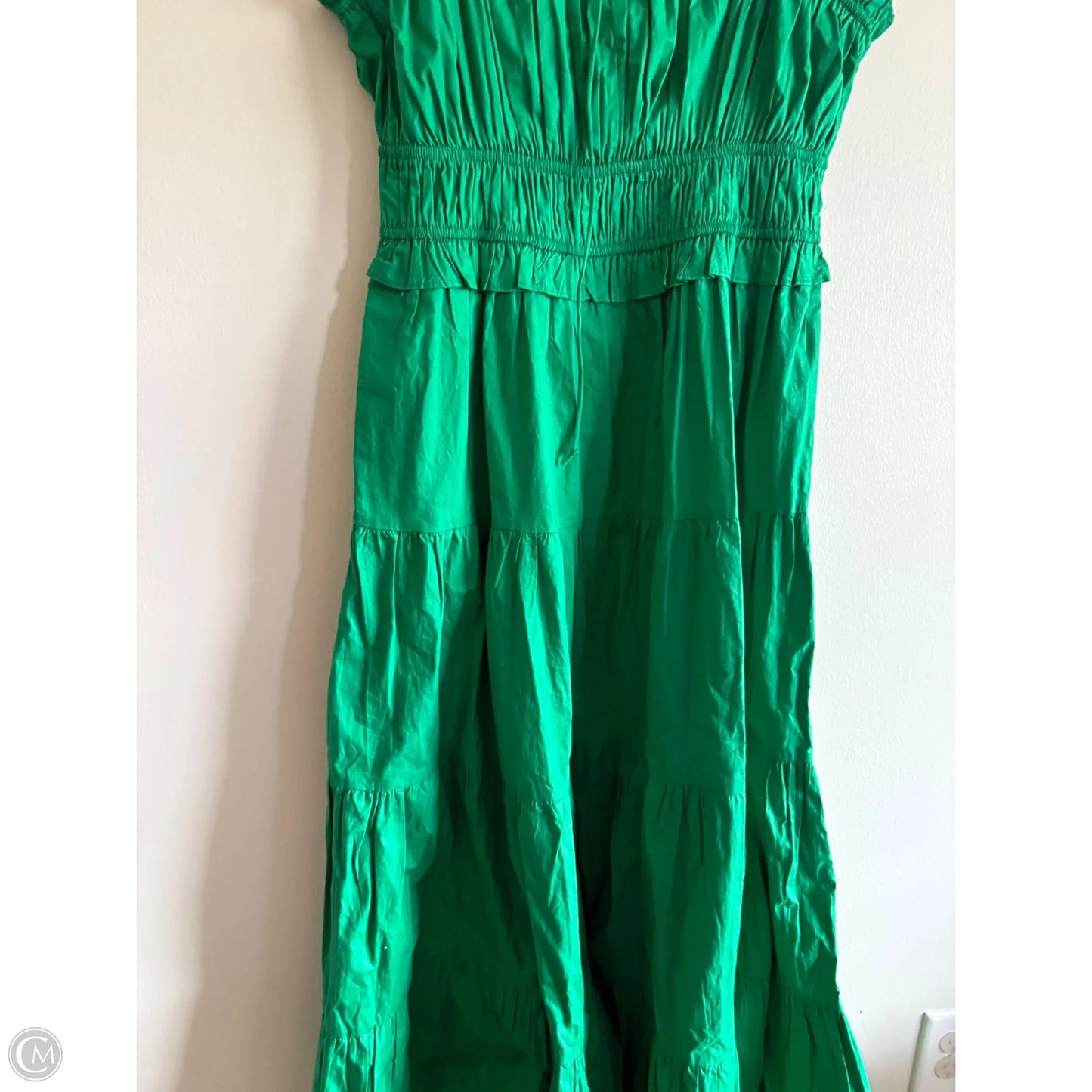 Dress Casual Maxi By Chelsea And Theodore In Green, Size: M