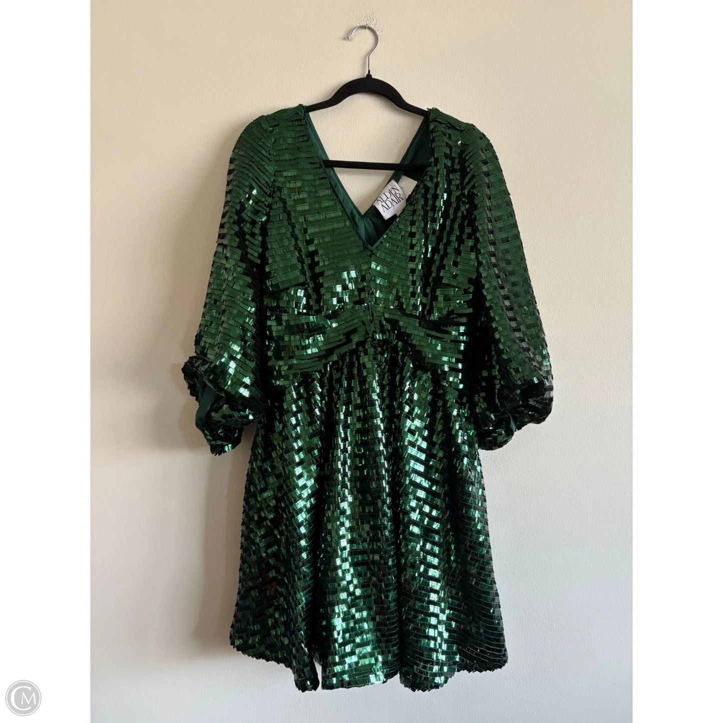 Dress Party Short By alden adair In Green, Size: L