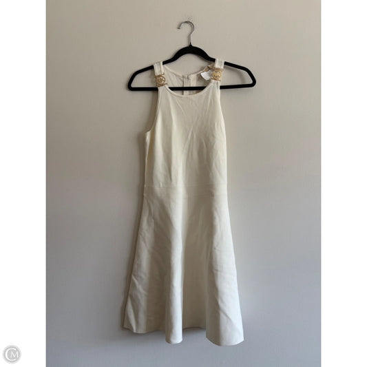 Dress Casual Short By Michael By Michael Kors In Cream, Size: M