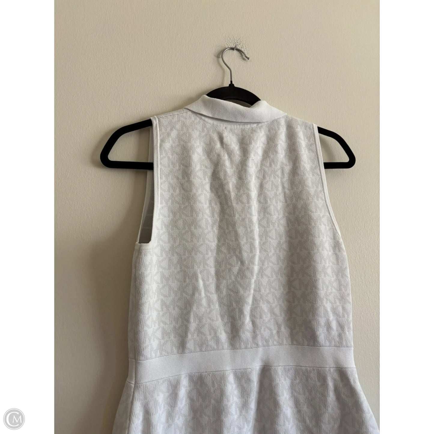 Dress Casual Short By Michael By Michael Kors In Grey & White, Size: M