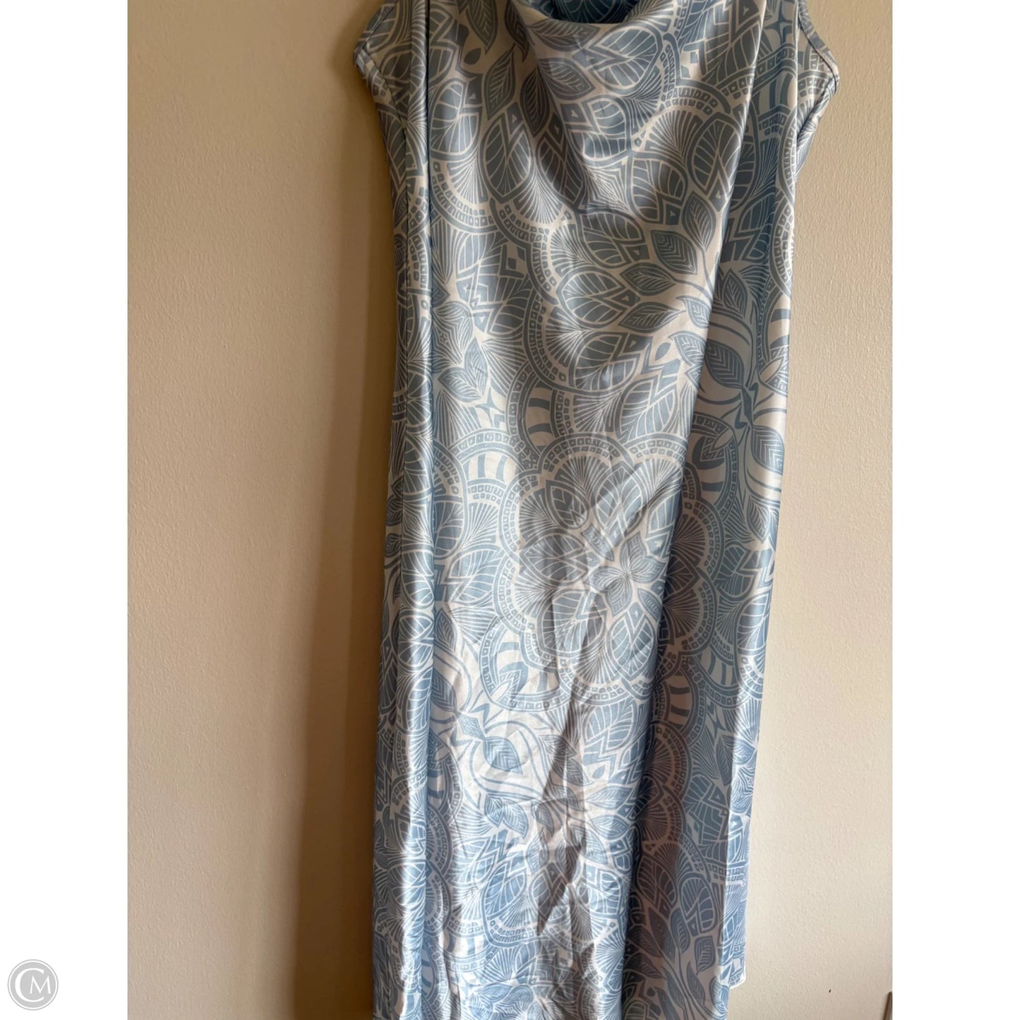 Dress Party Long By Bebe In Blue, Size: Xl