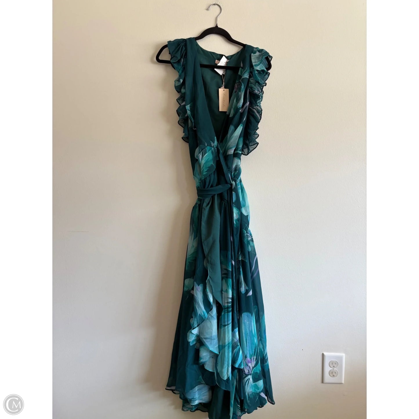 Dress Party Long By Hutch In Aqua, Size: L