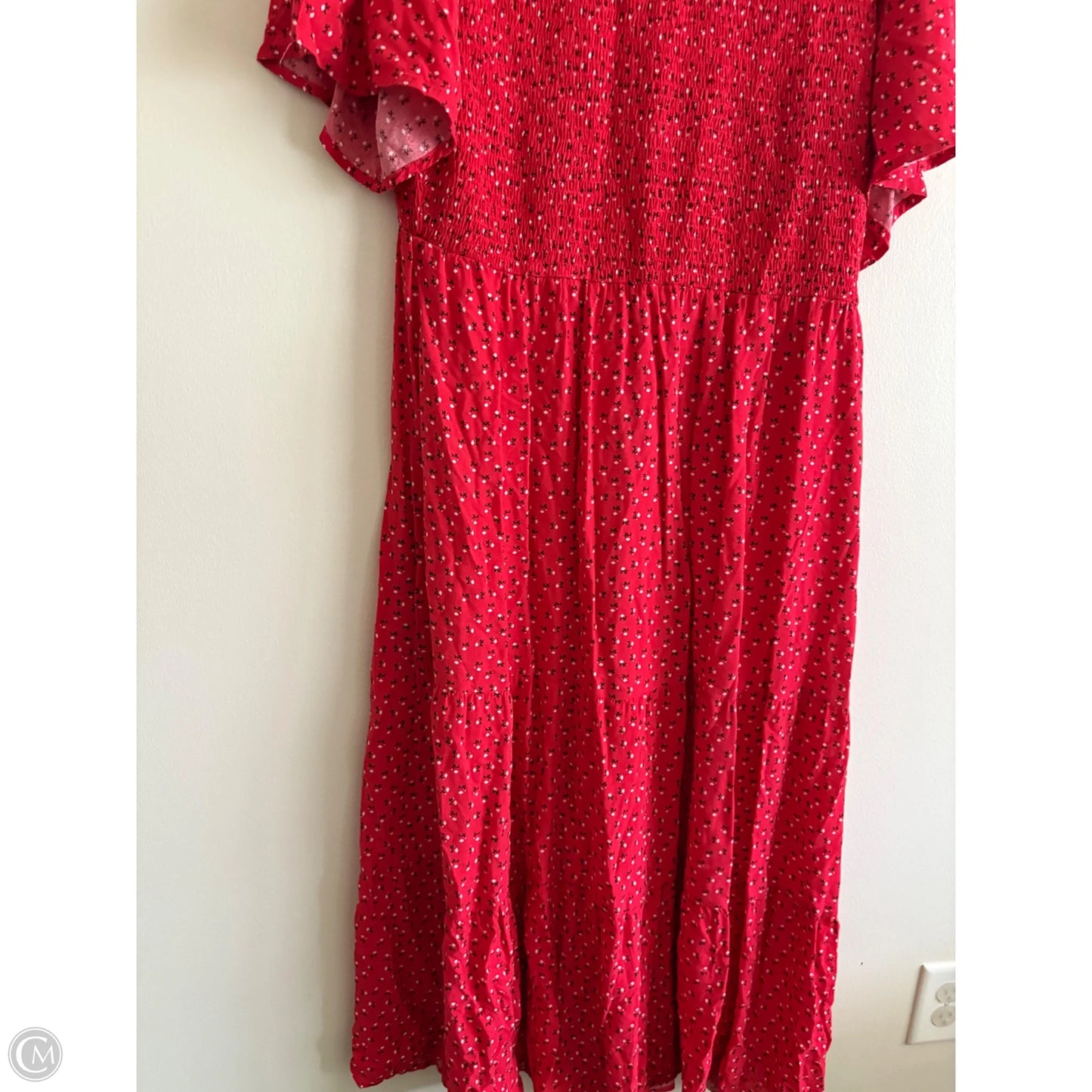 Dress Casual Maxi By Zesica In Red, Size: 2x