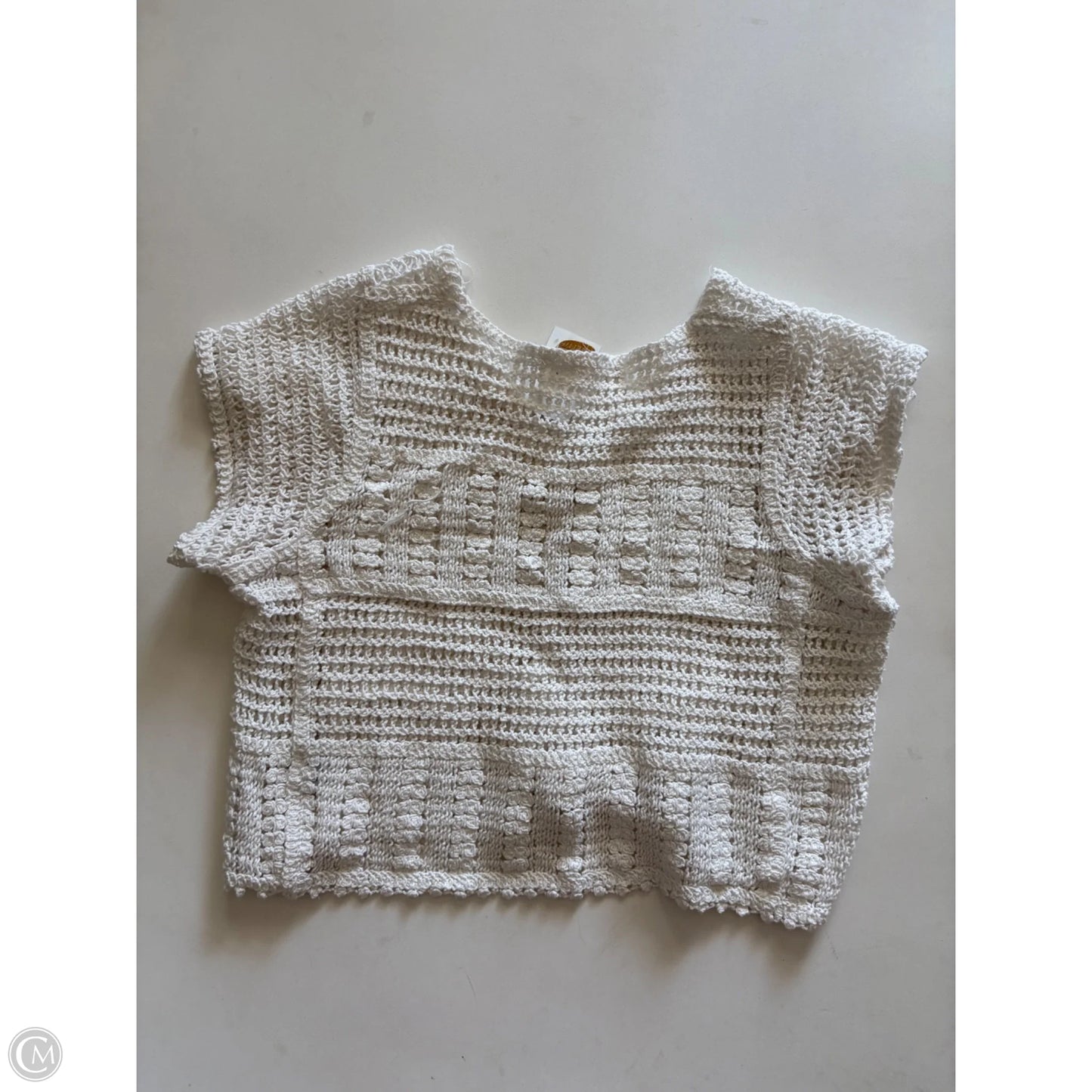 Top Short Sleeve By rebellion again In White, Size: M