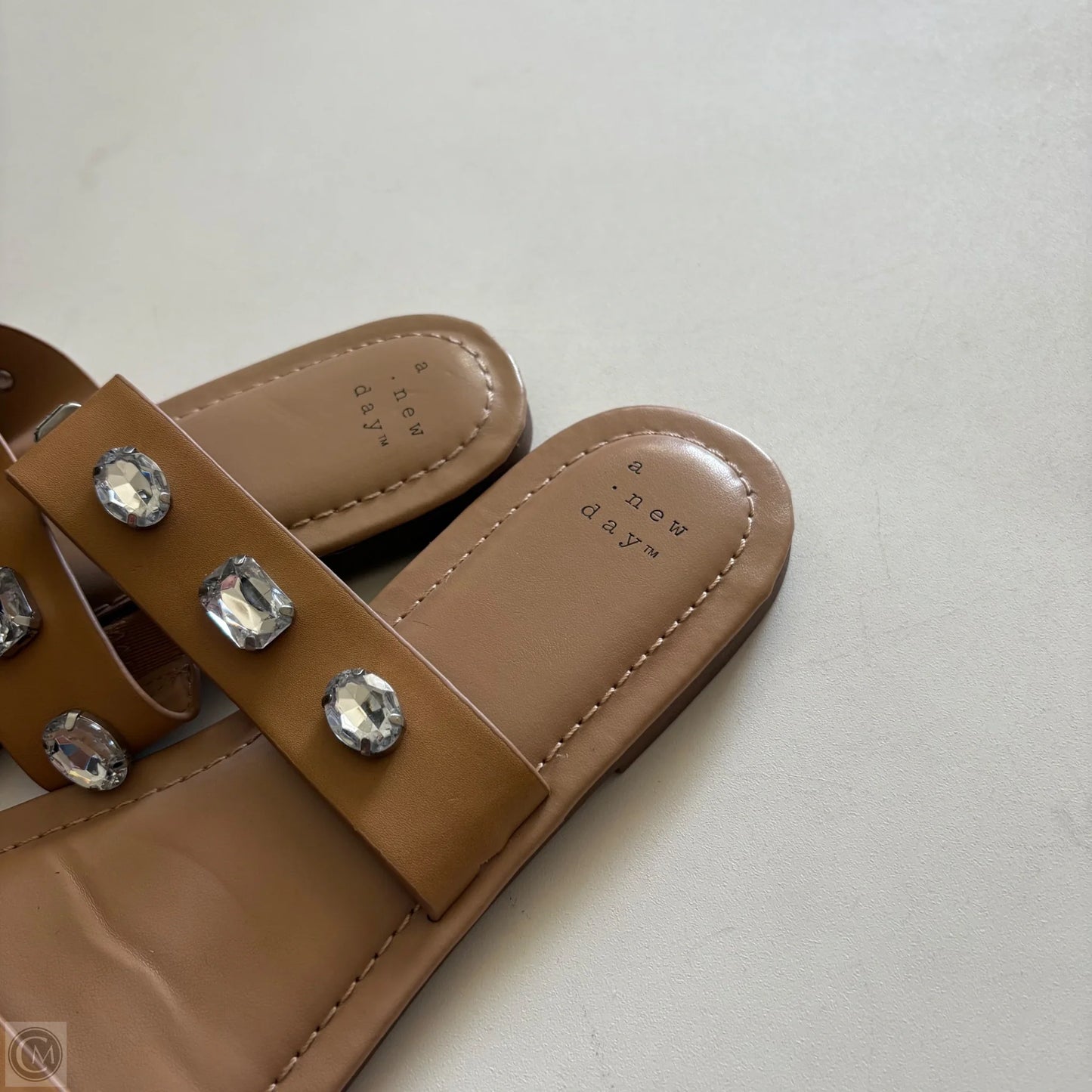 Sandals Flats By A New Day In Tan, Size: 10