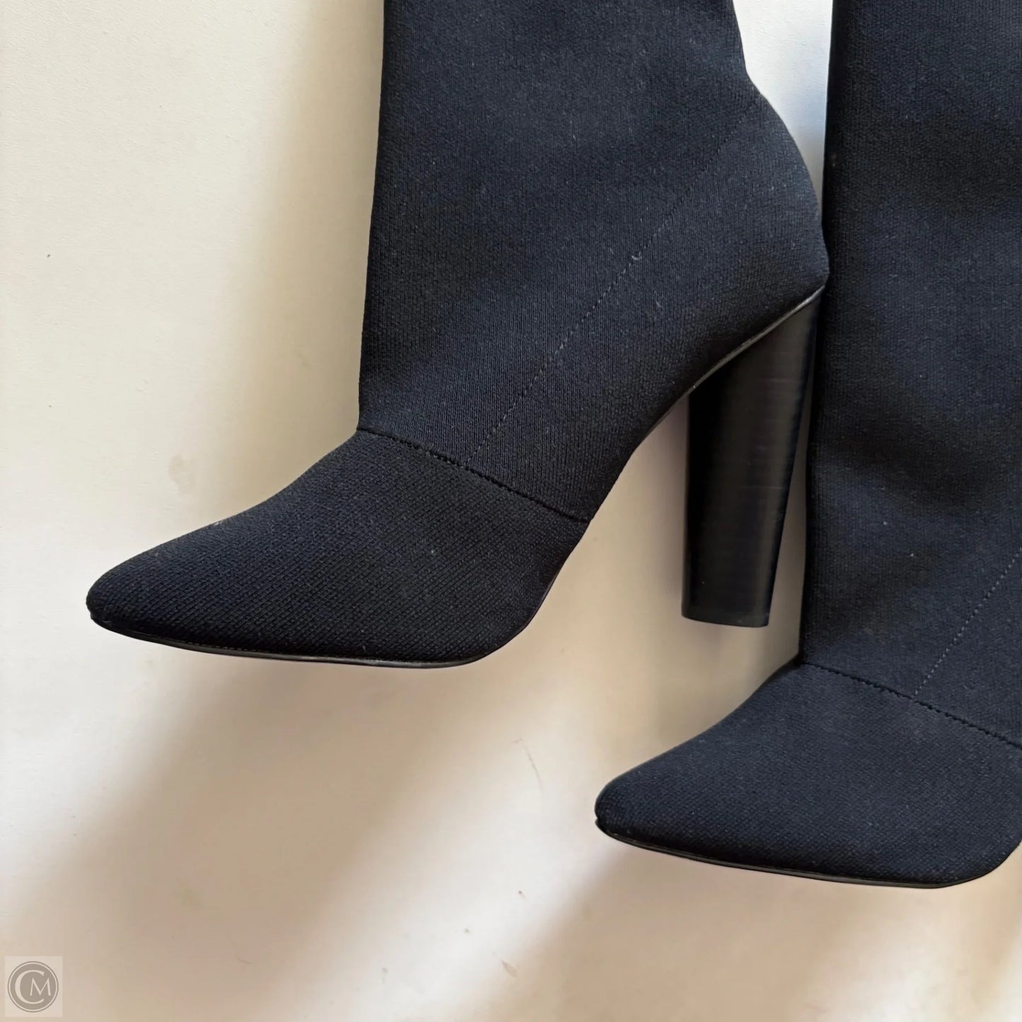 Boots Ankle Heels By Steve Madden In Black, Size: 10