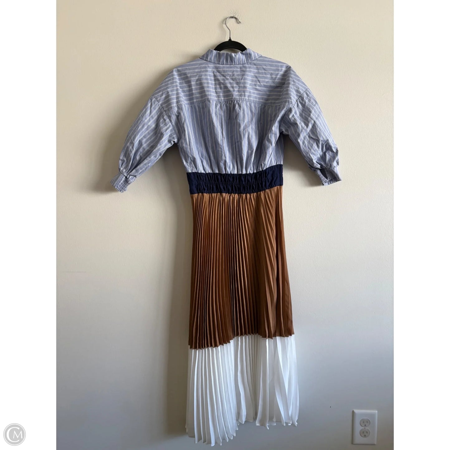 Dress Casual Maxi By Anthropologie In Striped Pattern, Size: Sp